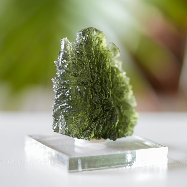 Large Moldavite from Chlum, Czech Republic, 16.8g, Old Collection