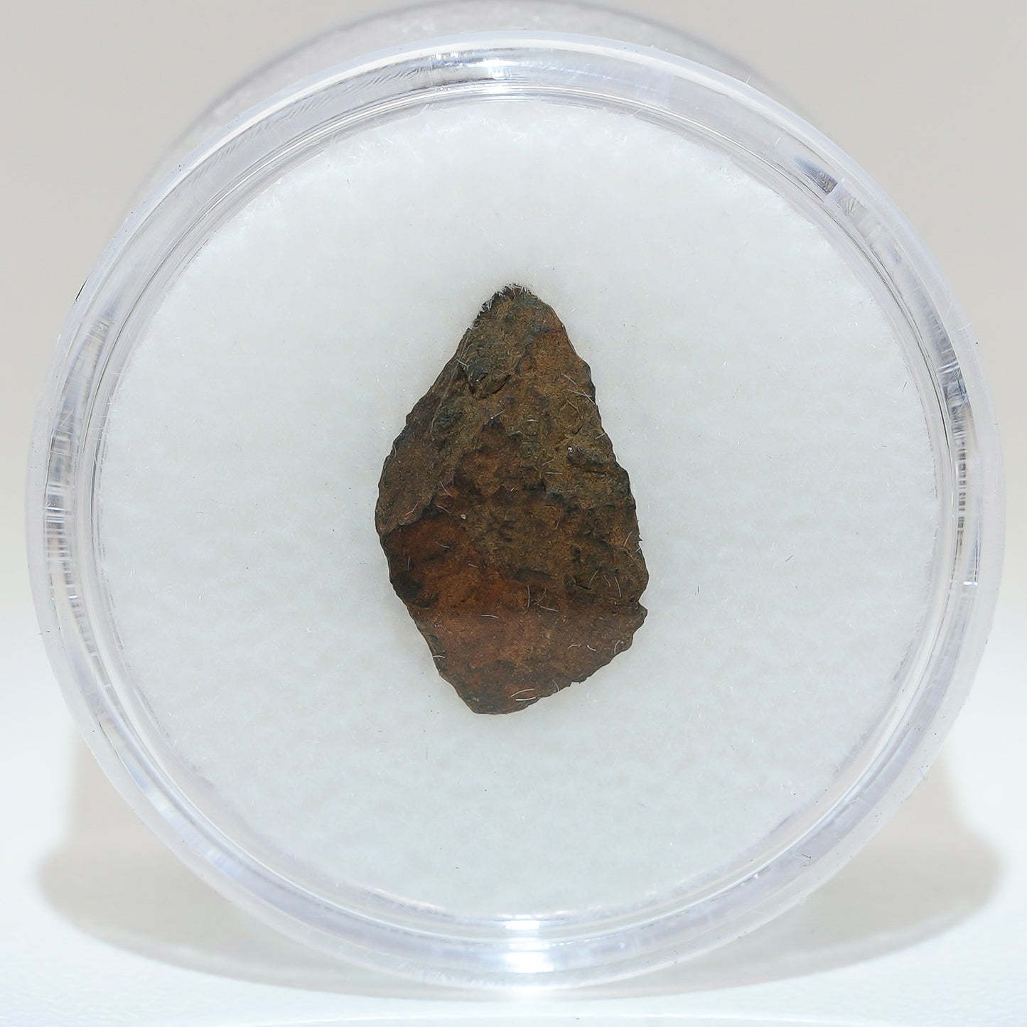 Gibeon Meteorite with Desert Patina from Namaland, Namibia, .6g