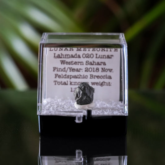 Lunar Meteorite, Lahmada 020, Western Sahara, .6g