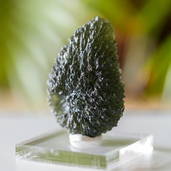 Large Moldavite from Chlum, Czech Republic, 22g, Old Collection