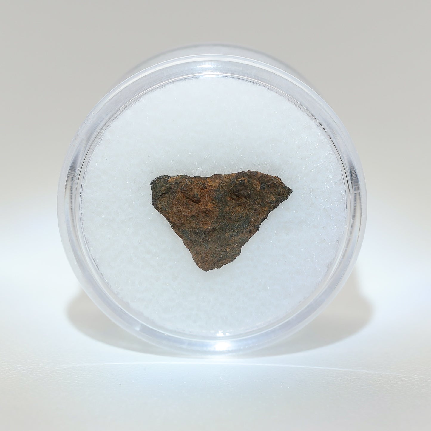 Gibeon Meteorite with Desert Patina from Namaland, Namibia, .5g