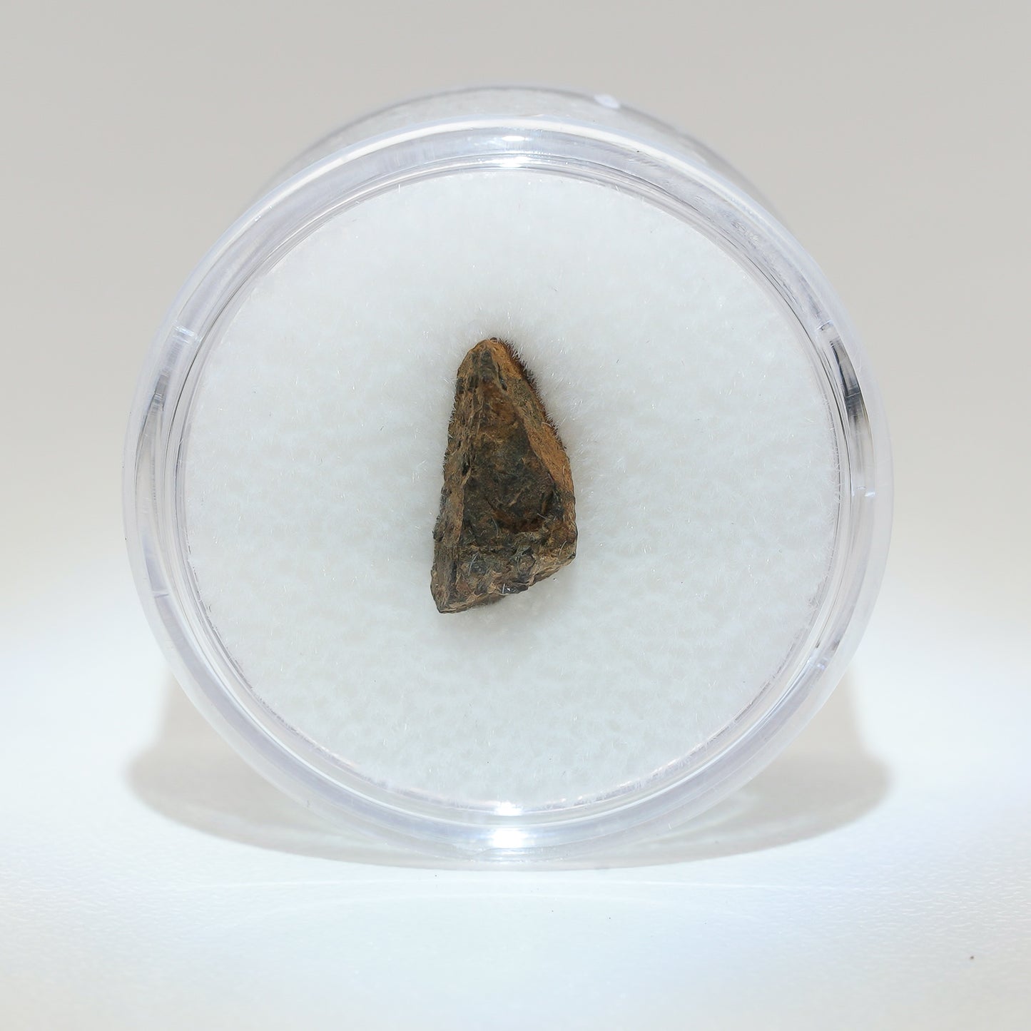 Gibeon Meteorite with Desert Patina from Namaland, Namibia, .9g
