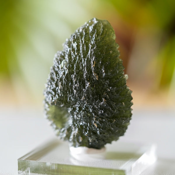 Large Moldavite from Chlum, Czech Republic, 22g, Old Collection