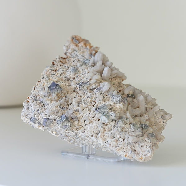 Fluorite With Milky Quartz from Brandberg Mountain, Erongo Region, Namibia, 442g