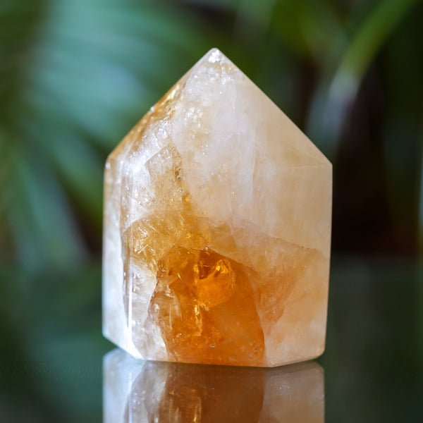 Citrine Crystal Tower from Brazil, 147g