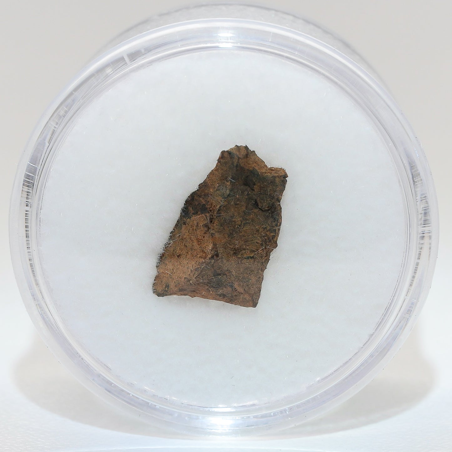 Gibeon Meteorite with Desert Patina from Namaland, Namibia, .9g
