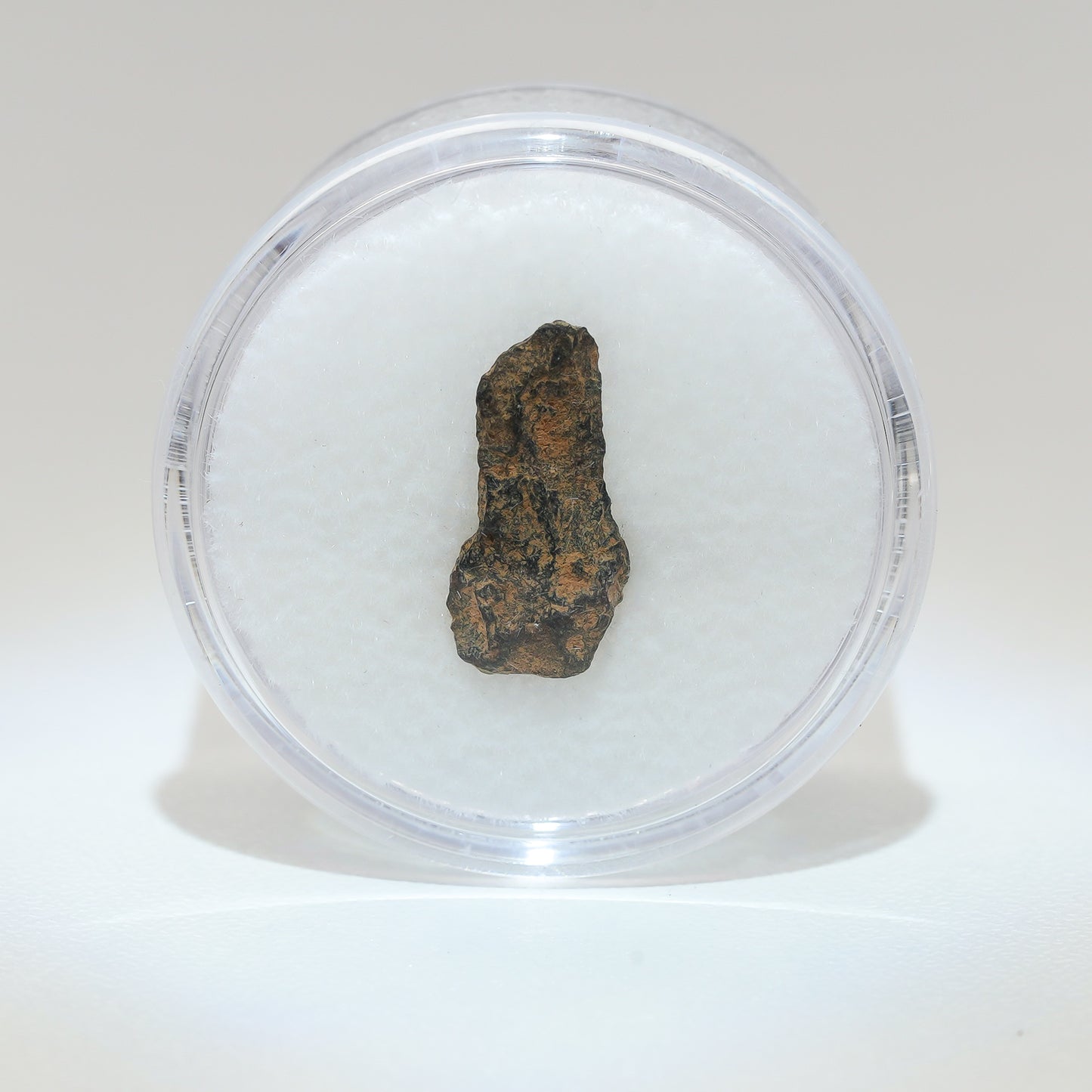 Gibeon Meteorite with Desert Patina from Namaland, Namibia, .7g