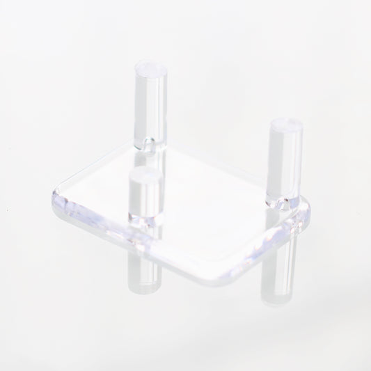 Clear Acrylic Display Stand For Mineral Specimens 2"